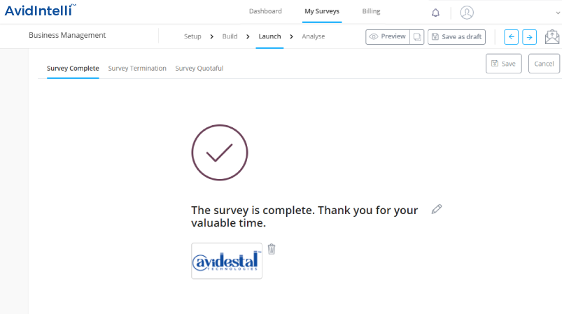 Modify your surveys and their components for more attention and increased engagement & response rate